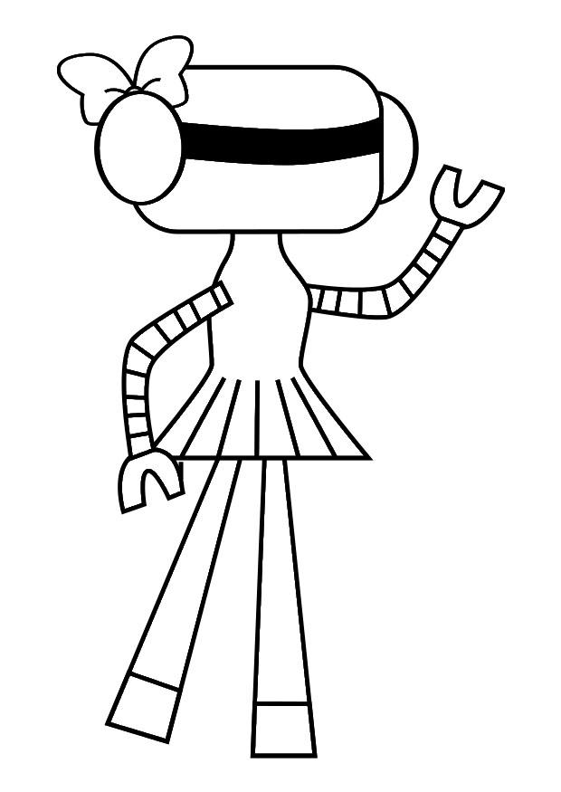 robot Disegno da colorare robot