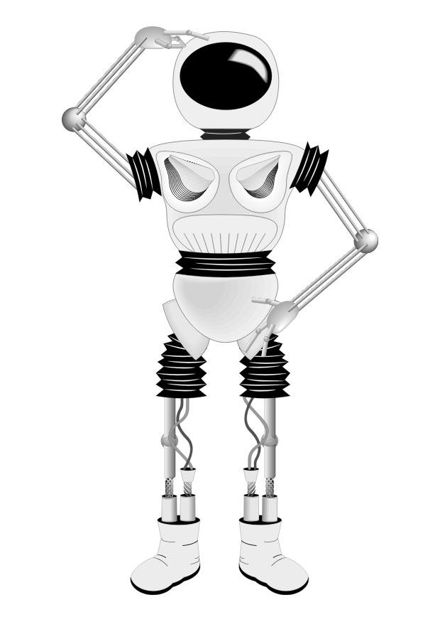 robot Disegno da colorare robot