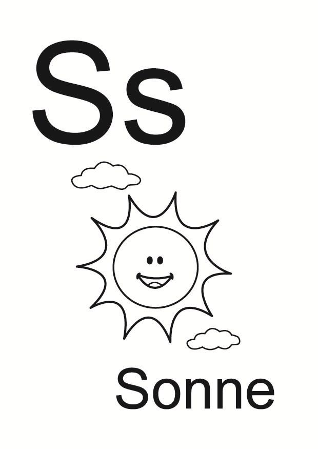 s Disegno da colorare s
