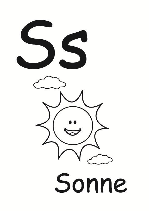s Disegno da colorare s