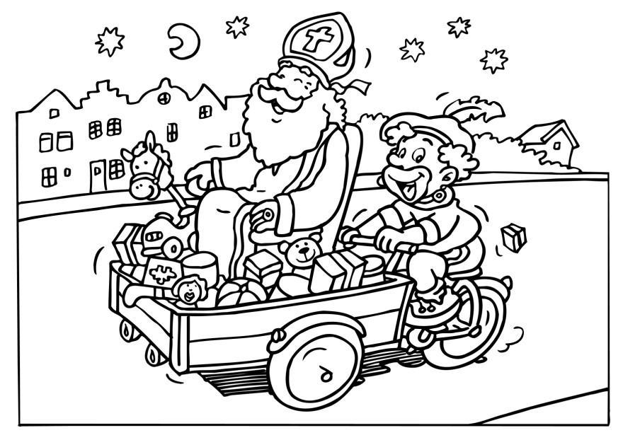 san nicola e pietro Disegno da colorare san nicola e pietro