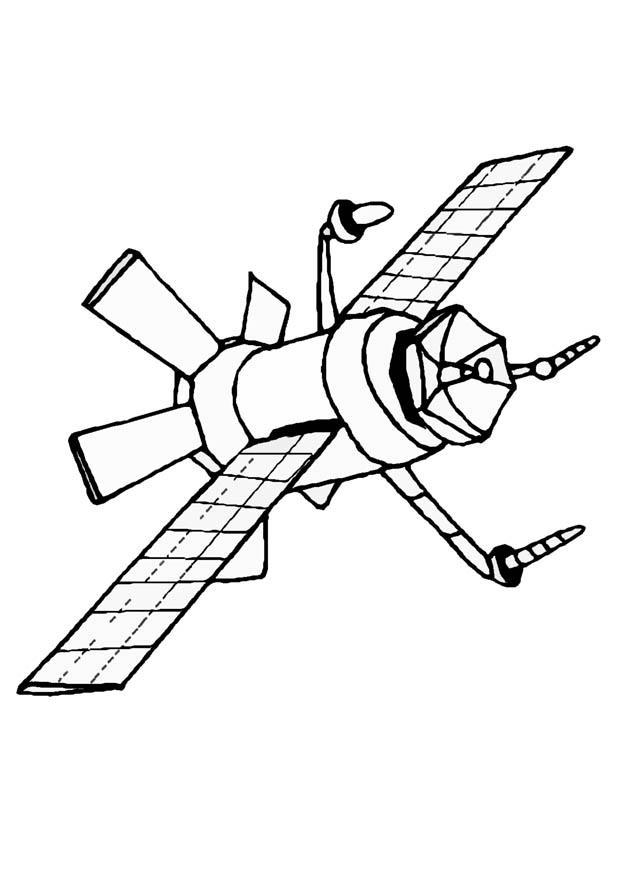 satellite Disegno da colorare satellite