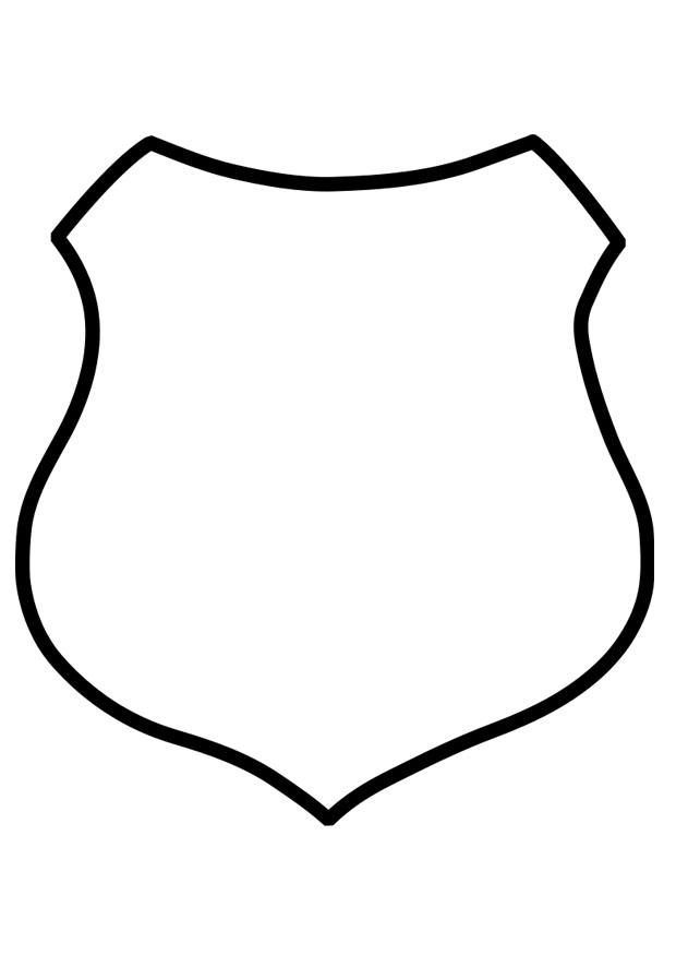 scudo Disegno da colorare scudo
