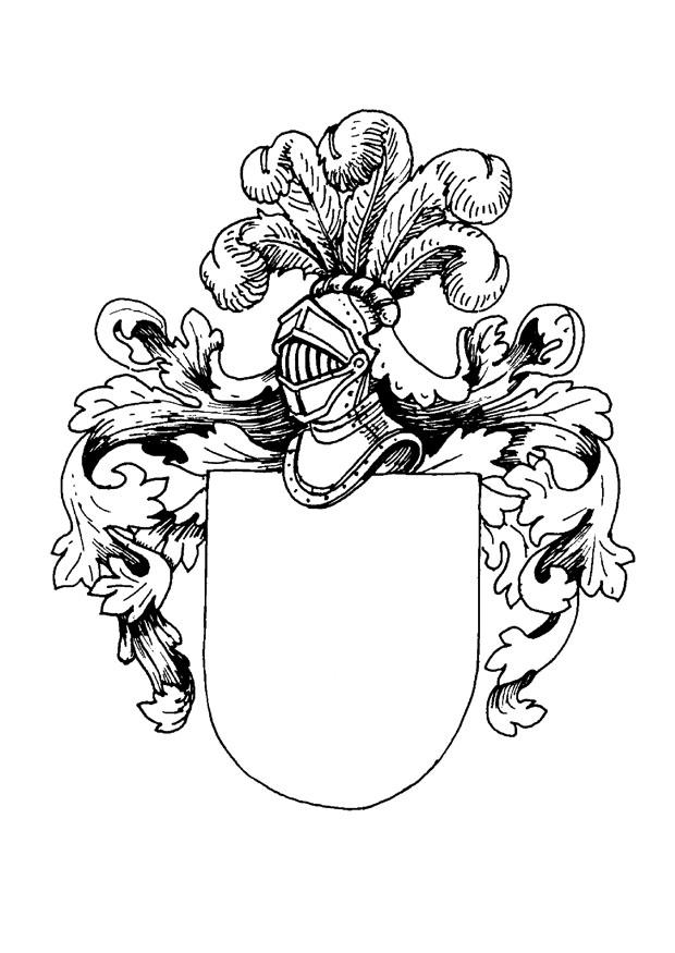 scudo Disegno da colorare scudo