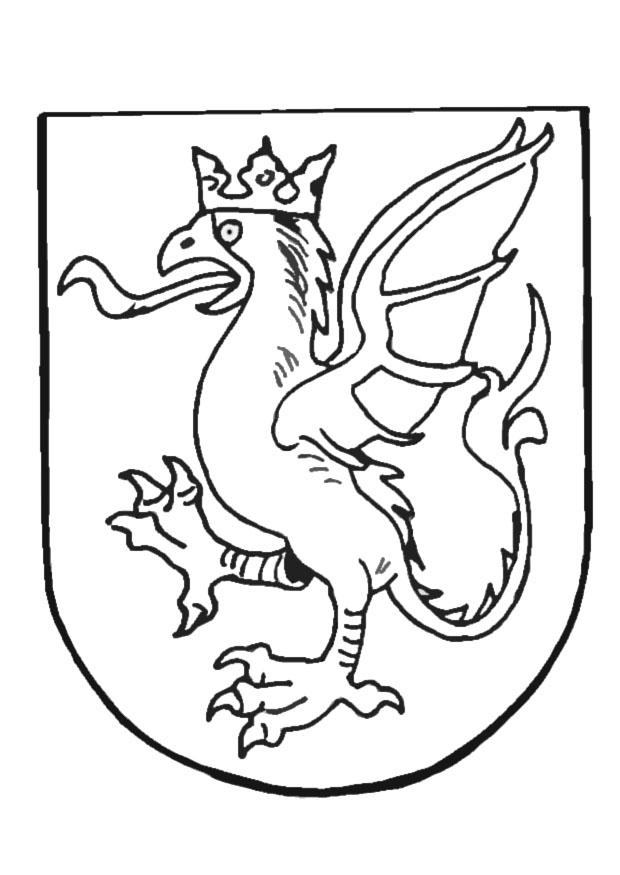 scudo Disegno da colorare scudo