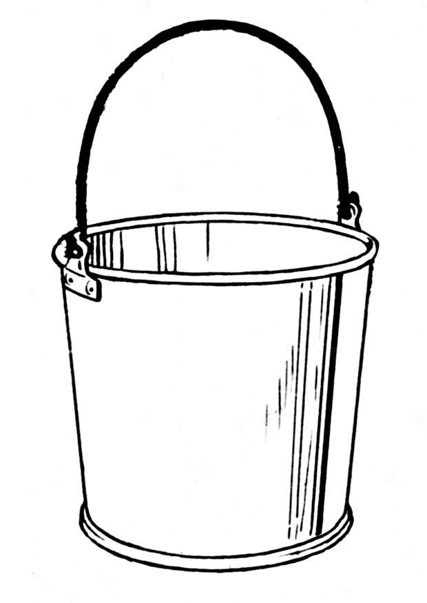 secchio Disegno da colorare secchio