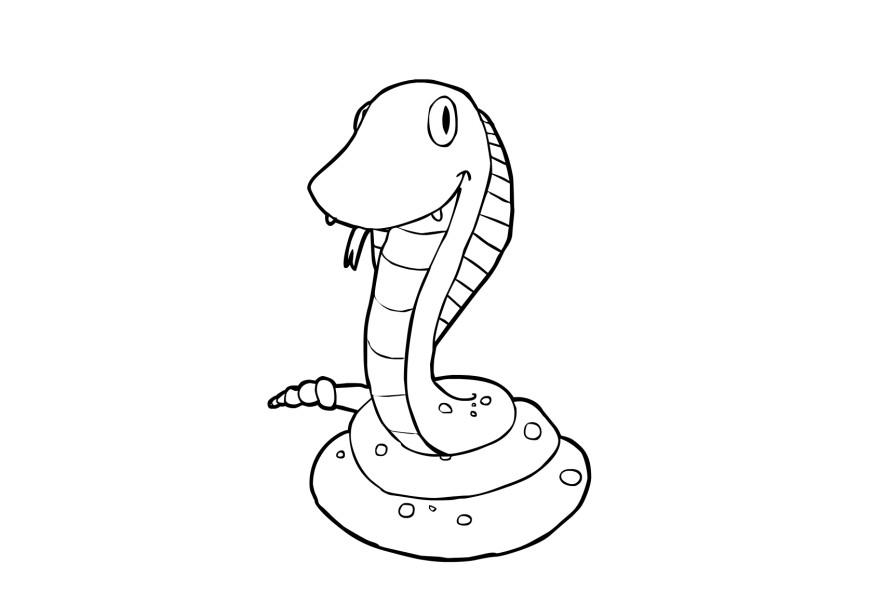 serpente Disegno da colorare serpente