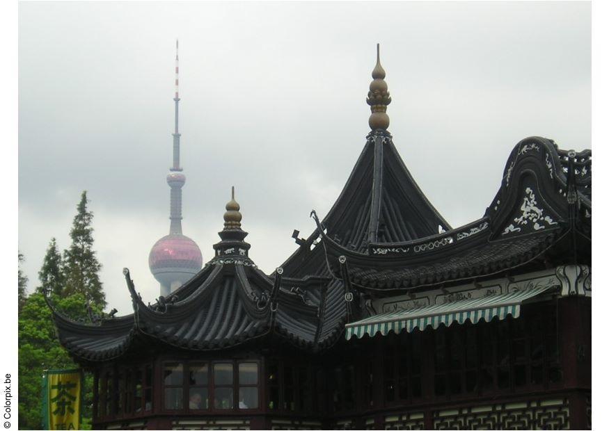 shanghai - antica e moderna Foto shanghai - antica e moderna
