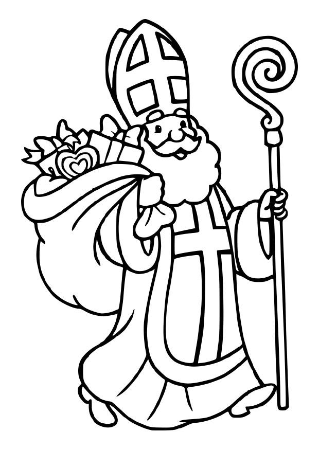 sinterklaas Disegno da colorare sinterklaas