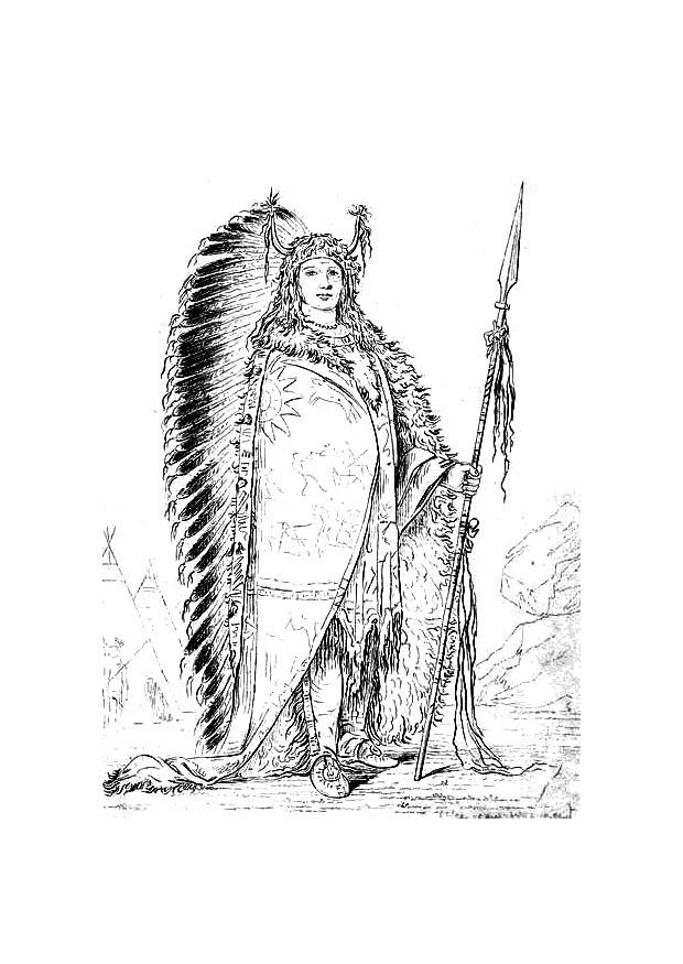 sioux Disegno da colorare sioux