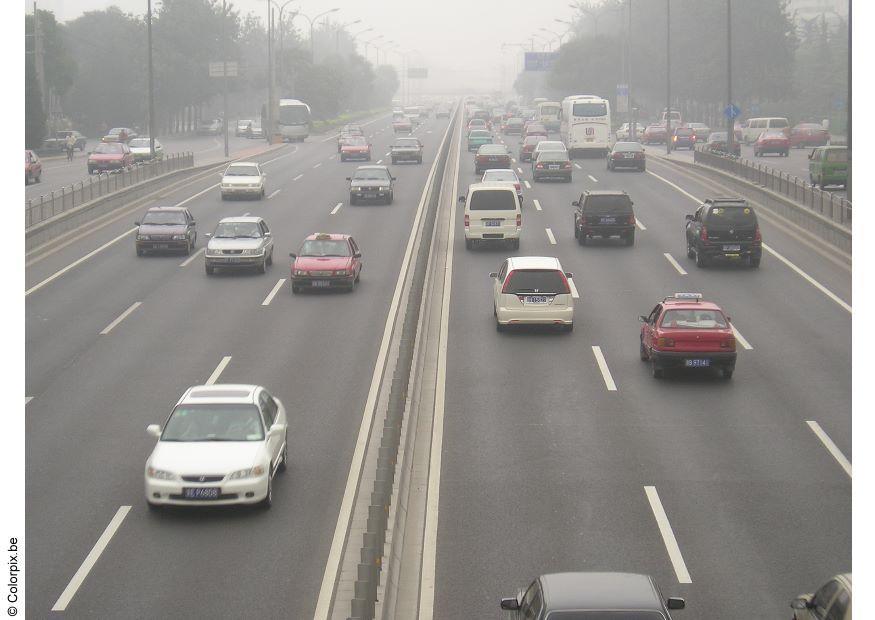 smog a bejing Foto smog a bejing