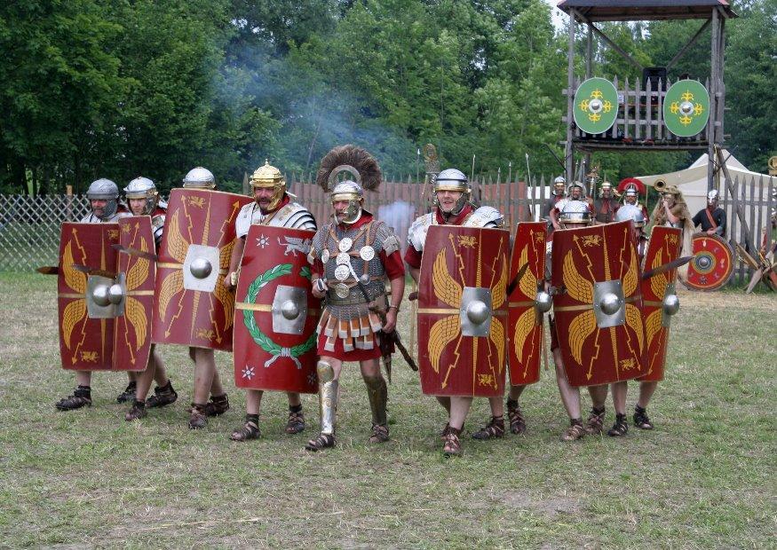 soldato romano attorno a 70 a.c. Foto soldato romano attorno a 70 a.c.