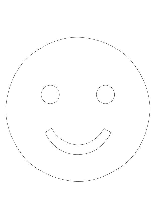 sorridere Disegno da colorare sorridere