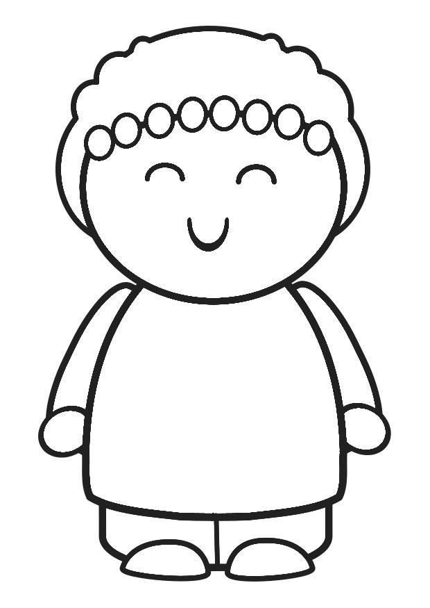 sorridere Disegno da colorare sorridere