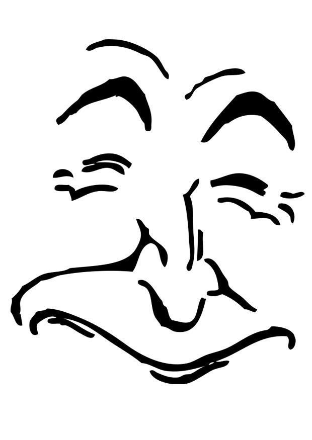 sorridere Disegno da colorare sorridere