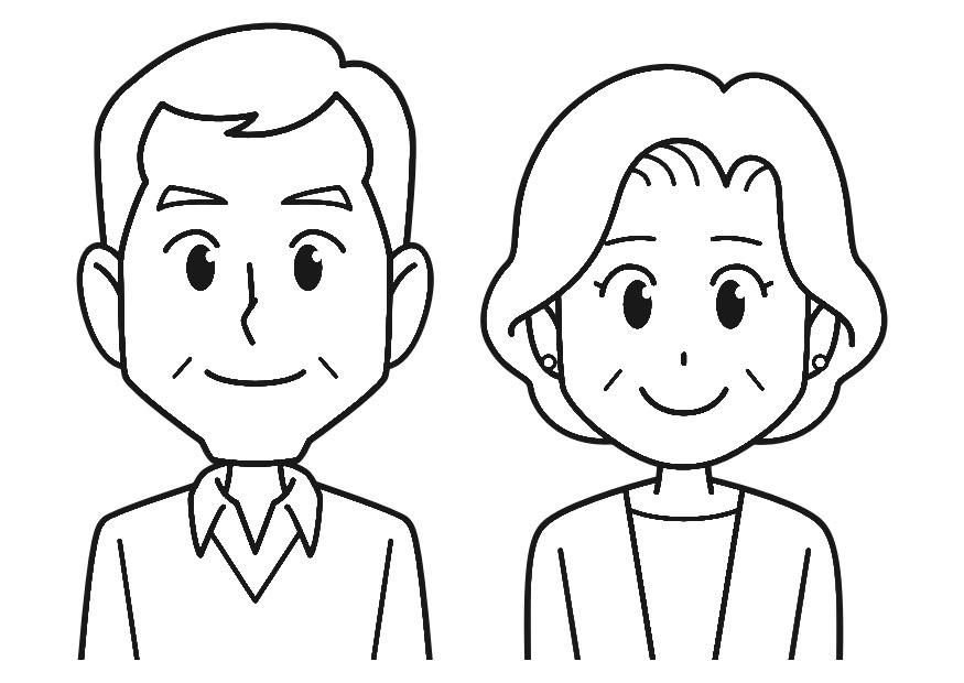 sorridere Disegno da colorare sorridere