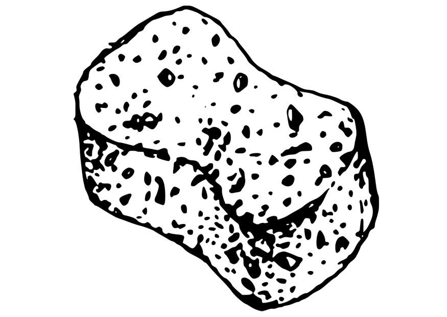 spugna Disegno da colorare spugna