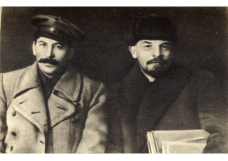stalin e lenin Foto stalin e lenin