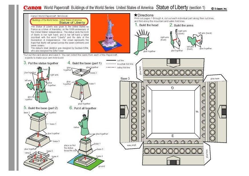 statua della libertA 1 Laboratorio creativo statua della libertA 1