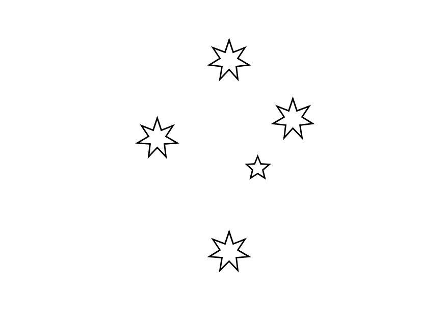 stelle Disegno da colorare stelle