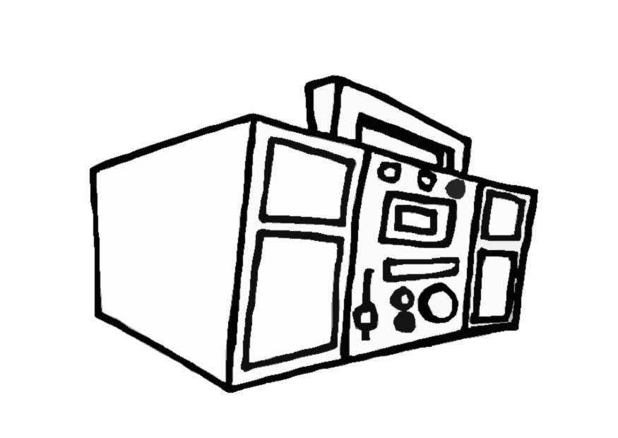 stereo Disegno da colorare stereo