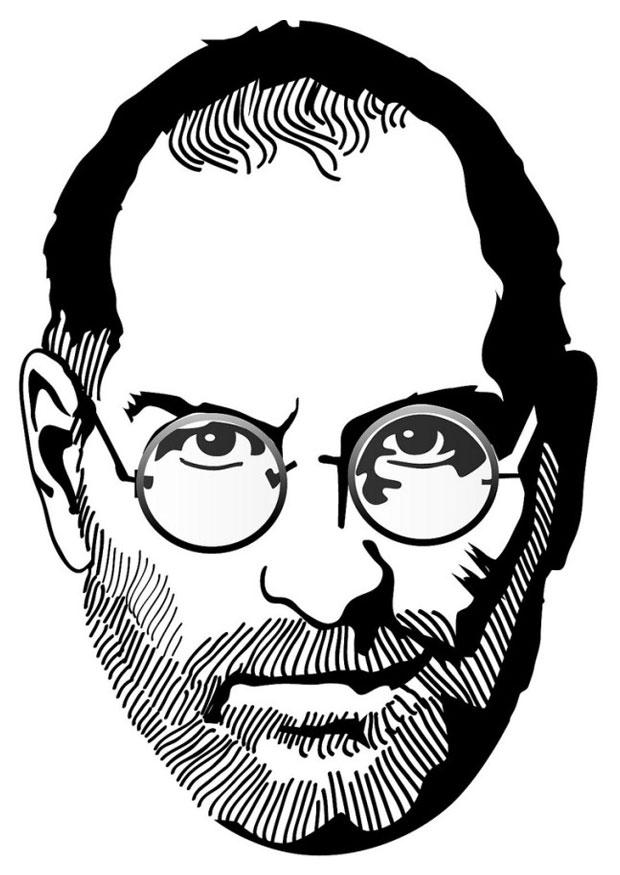steve jobs Disegno da colorare steve jobs