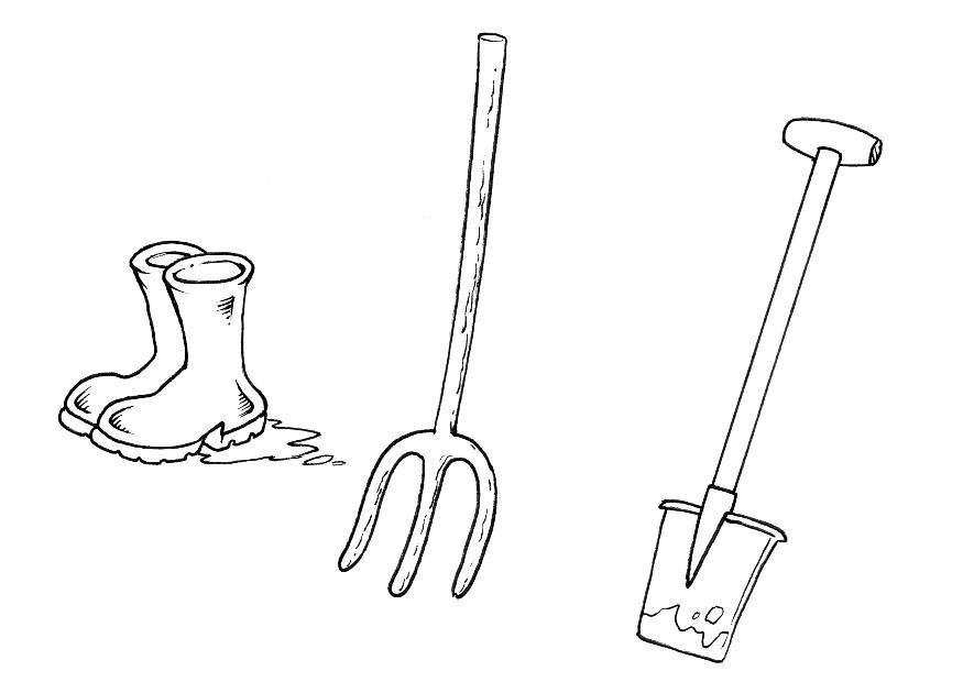 stivali pala Disegno da colorare stivali pala