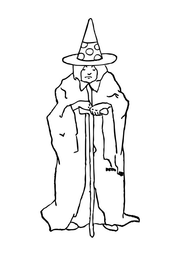 strega Disegno da colorare strega