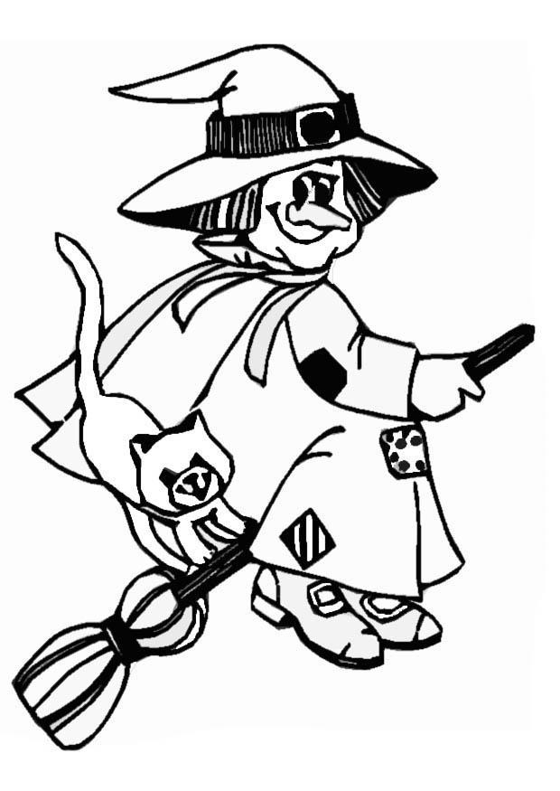 strega Disegno da colorare strega