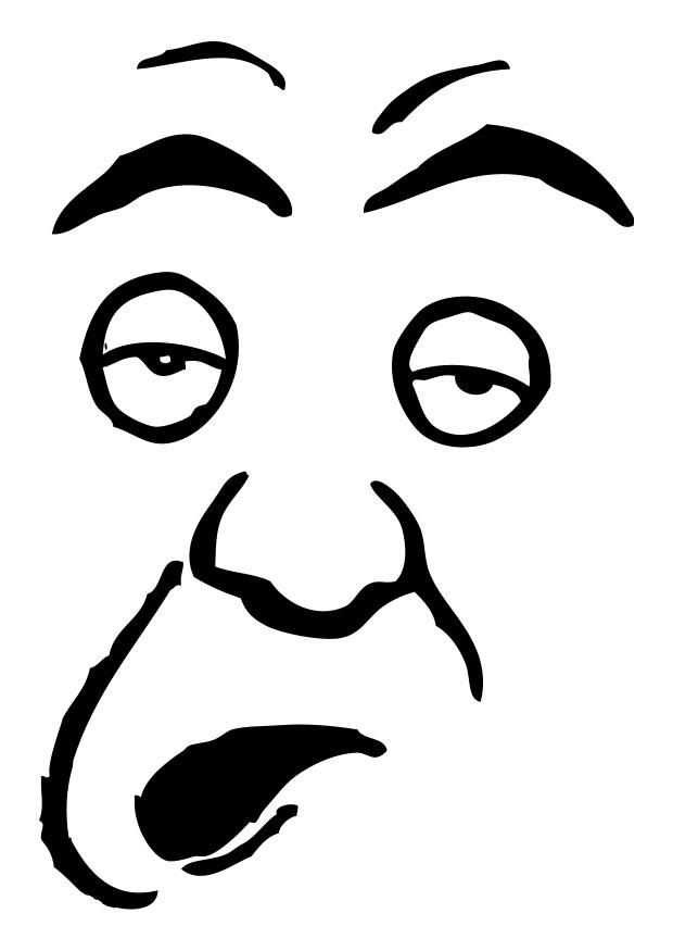 stupefatto Disegno da colorare stupefatto