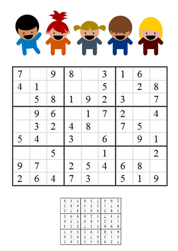 sudoku - bimbi immagine sudoku - bimbi