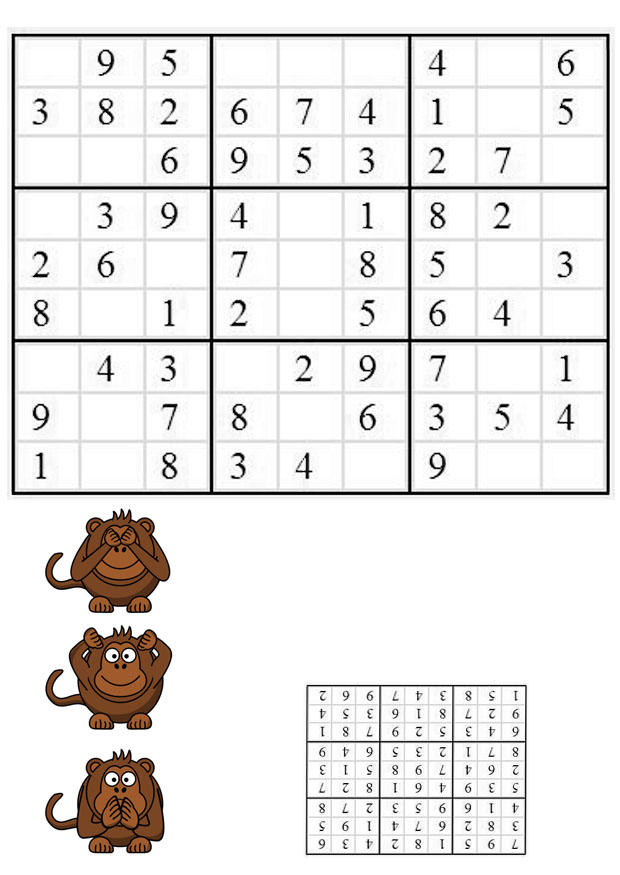 sudoku - scimmiette immagine sudoku - scimmiette