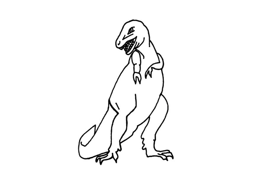 t-rex Disegno da colorare t-rex