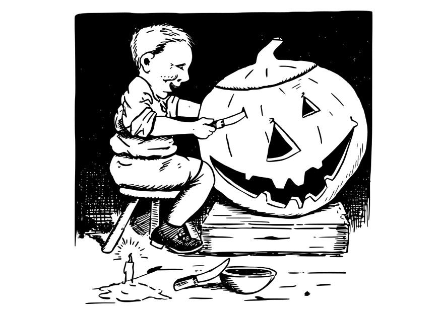 tagliare la zucca immagine tagliare la zucca