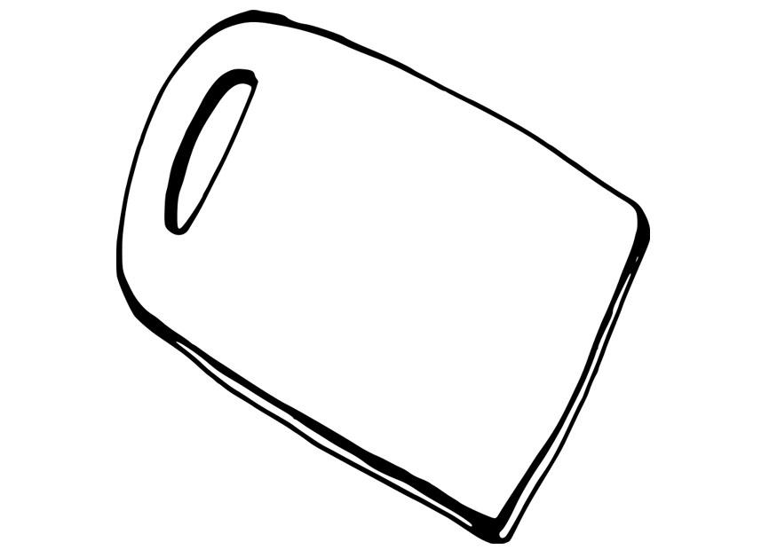 tagliere Disegno da colorare tagliere