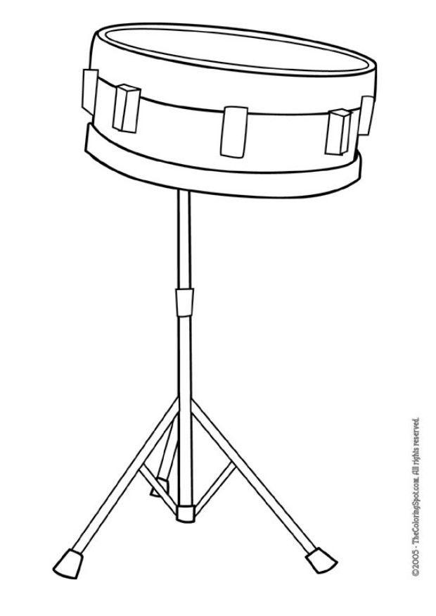 tamburo Disegno da colorare tamburo