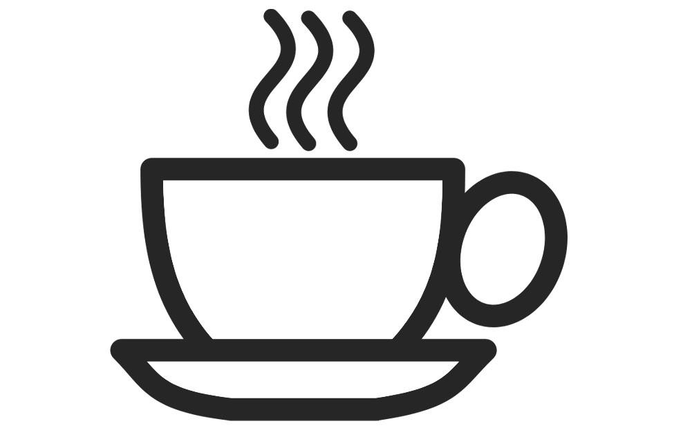 tazza di caffA© Disegno da colorare tazza di caffA©
