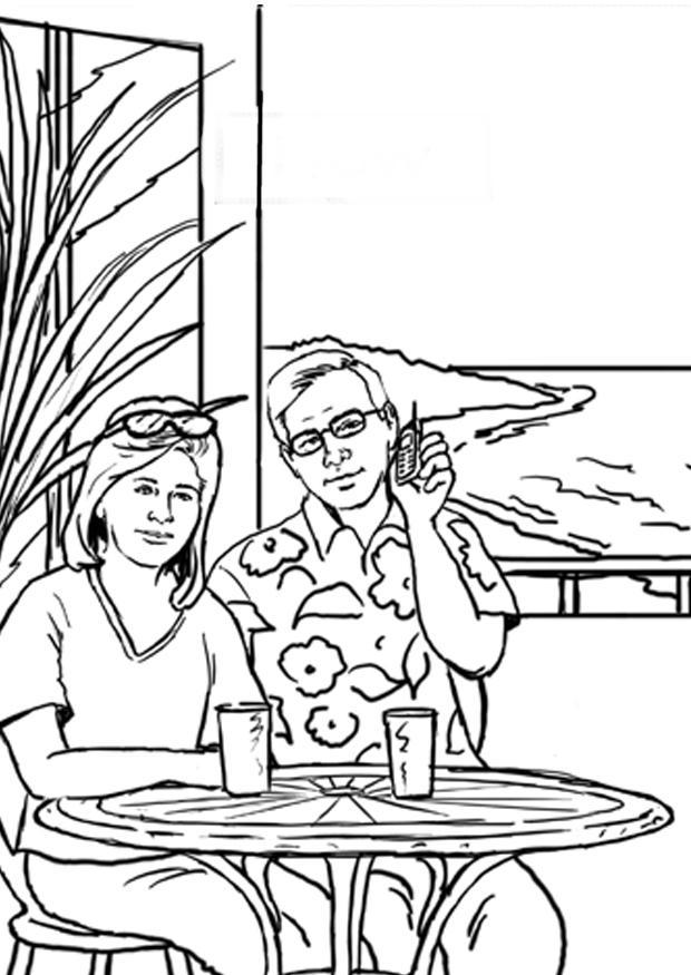 telefono cellulare Disegno da colorare telefono cellulare
