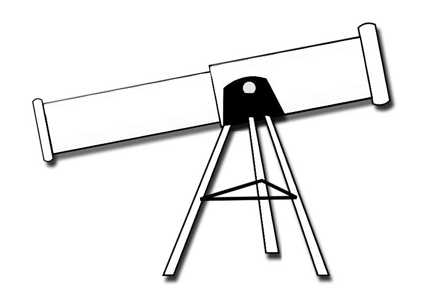 telescopio Disegno da colorare telescopio