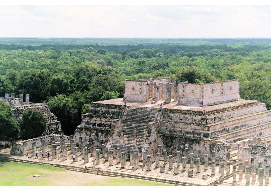 tempio dei guerrieri, chichA©n itzA Foto tempio dei guerrieri, chichA©n itzA