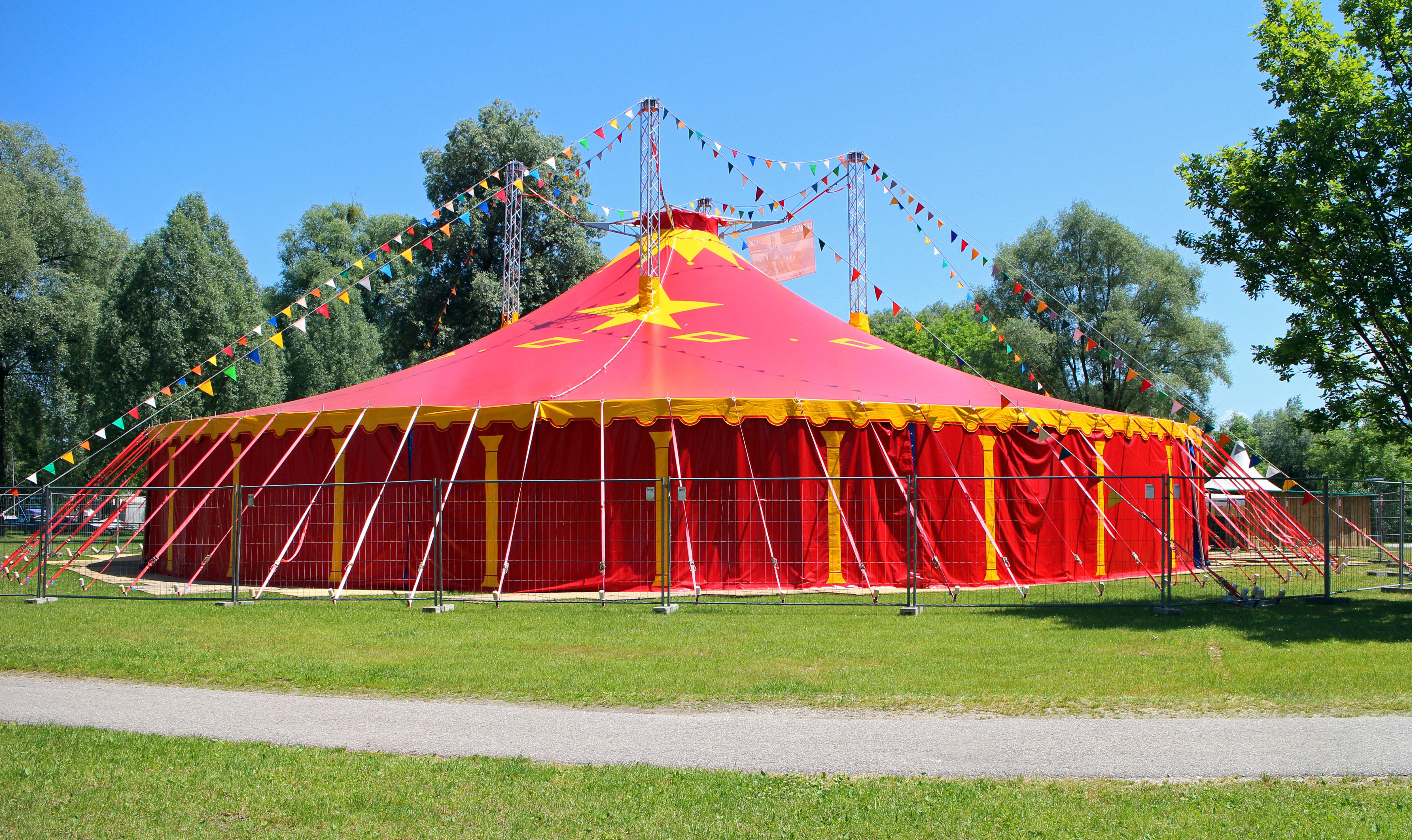 tendone da circo Foto tendone da circo