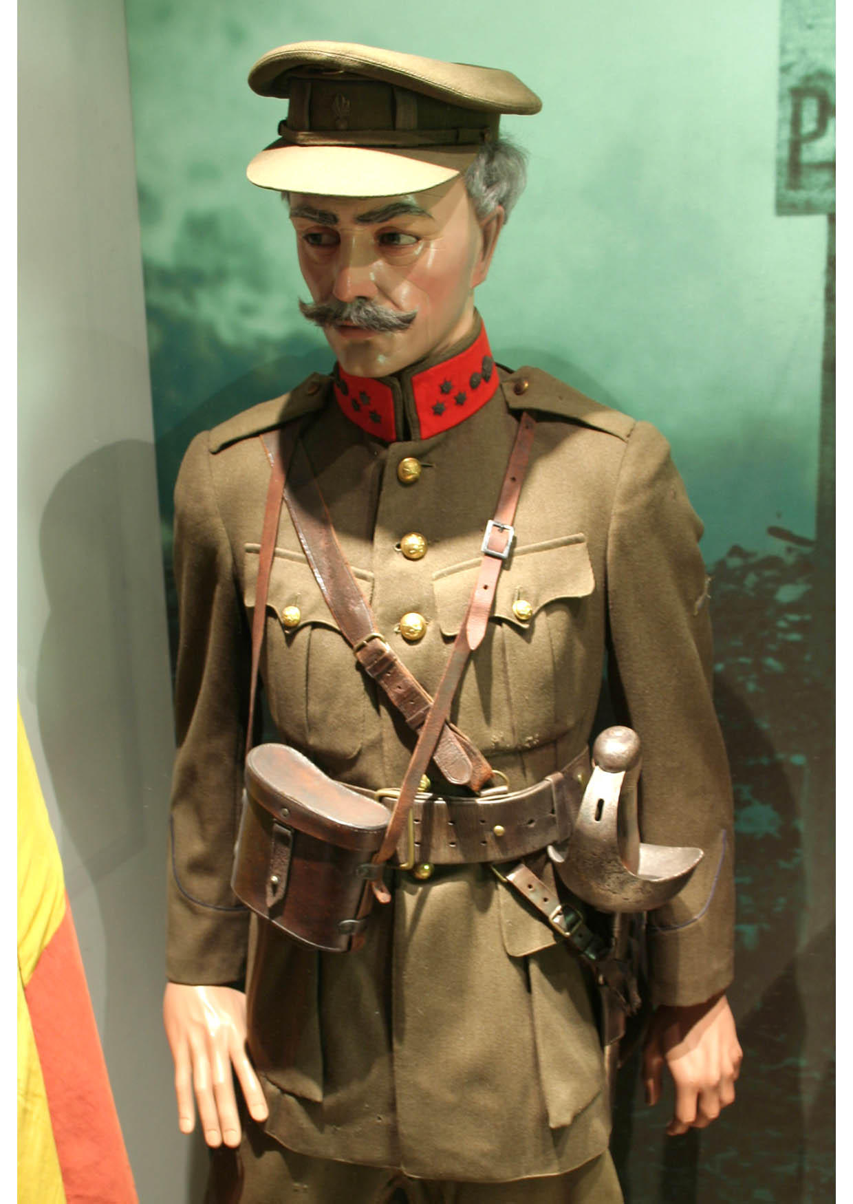 Foto tenente-generale dellesercito belga