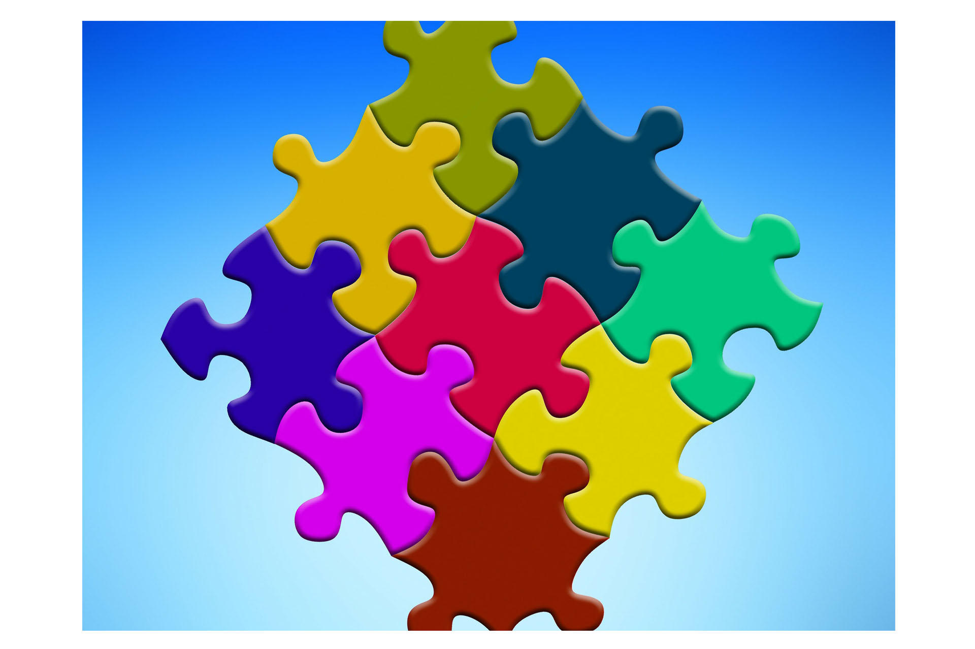 tessere di puzzle immagine tessere di puzzle
