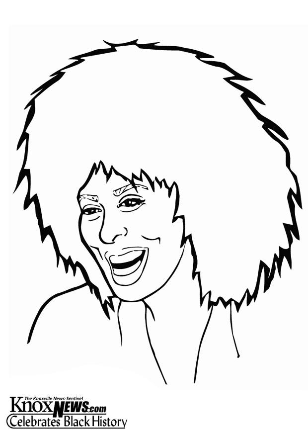 tina turner Disegno da colorare tina turner