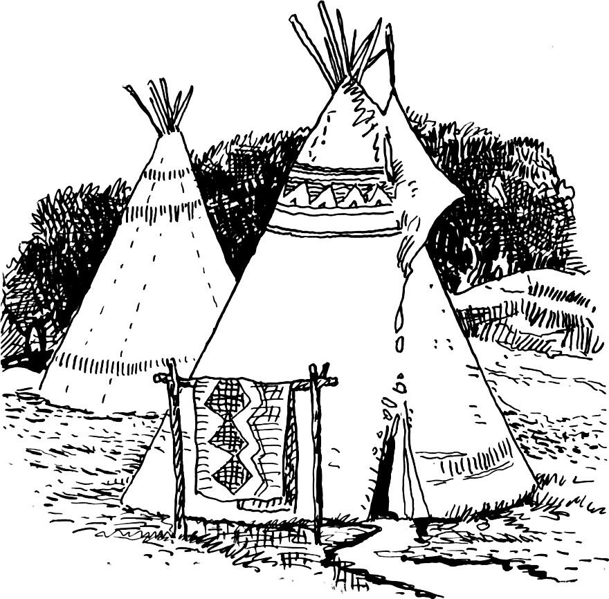 tipi Disegno da colorare tipi