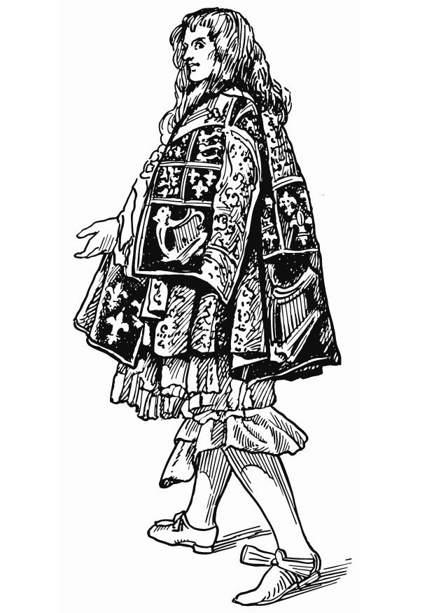 Disegno da colorare toga