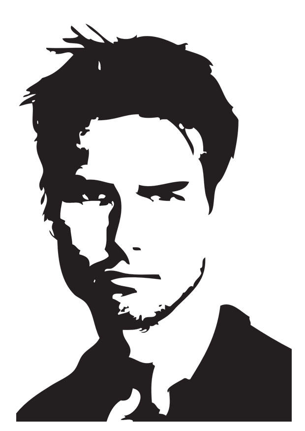 Disegno da colorare tom cruise