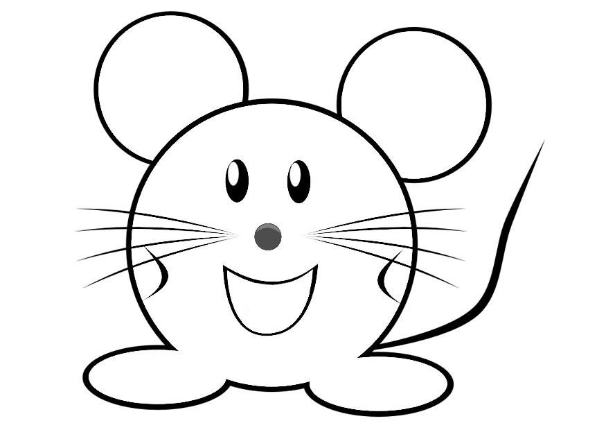topo Disegno da colorare topo