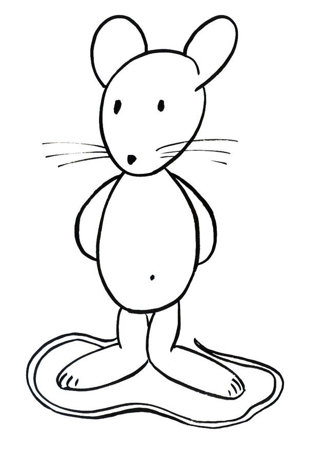 topo transi Disegno da colorare topo transi