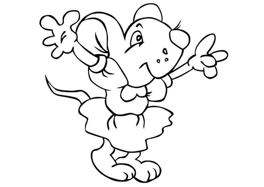 topolino Disegno da colorare topolino